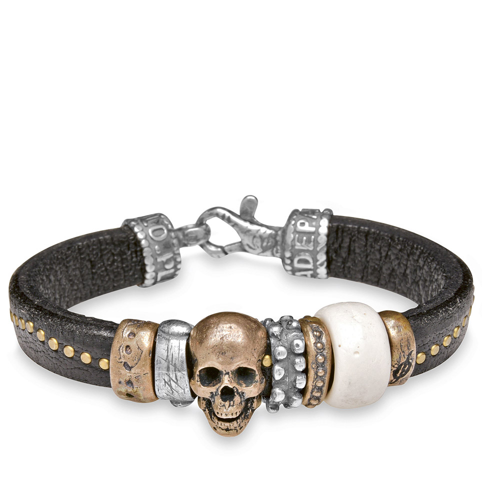 Geek skull bracelet